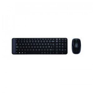 logitech wireless keyboard and mouse combo  mk220  black