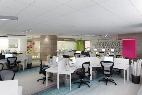 office interior design Singapore AIG building
