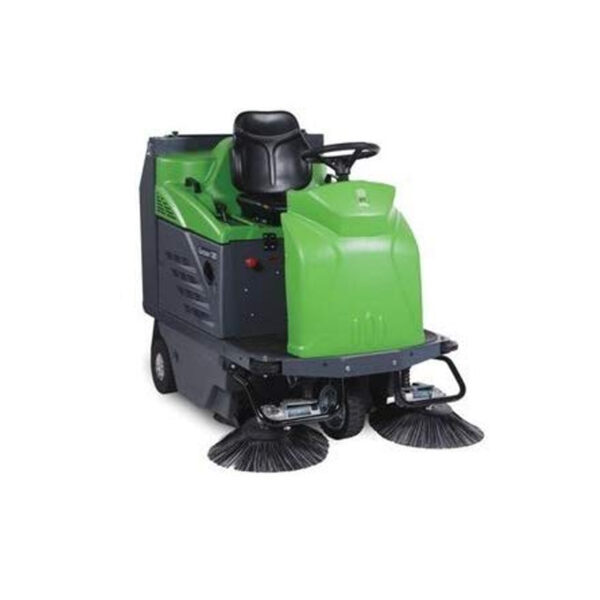 IPC Ride On Sweeper Dual Power With Battery Charger 1280 DP