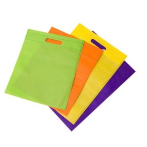 Customized Size Reusable D Cut Non Woven Bag for Garment