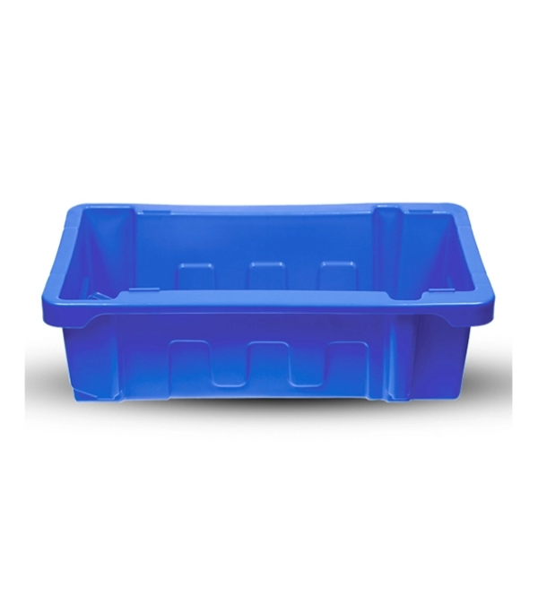 multi purpose crate blue