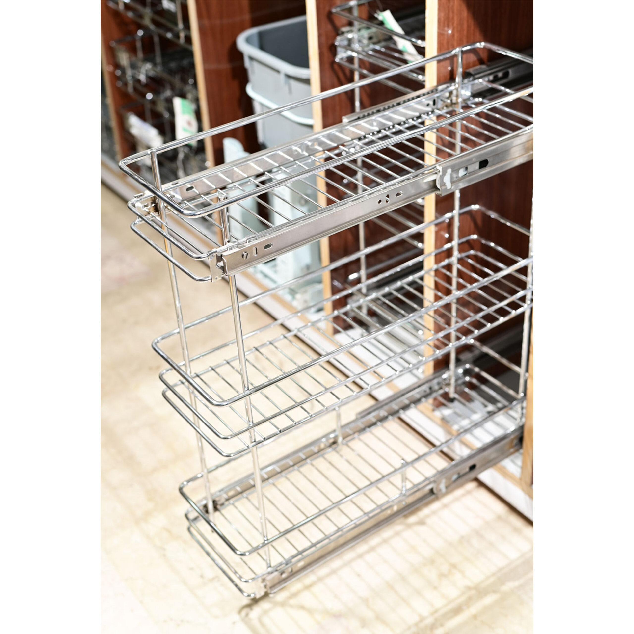 Pull Out Shelf 3 Layers | তিন লেয়ারের পুল আউট সেল্ফ