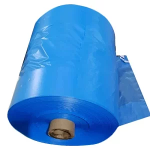 blue plastic roll x