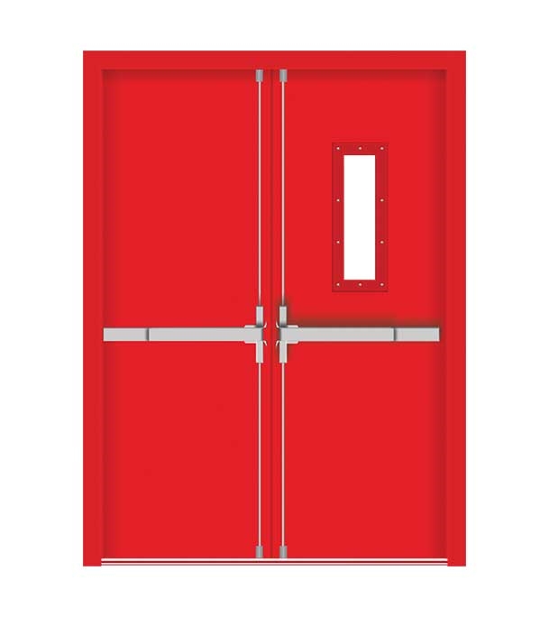 rfl fire rated door double leaf x mm without vision
