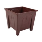 square flower tub l rose wood tel
