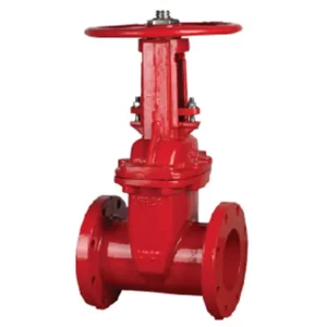 osy resilient seated gate valve flanged ends ()