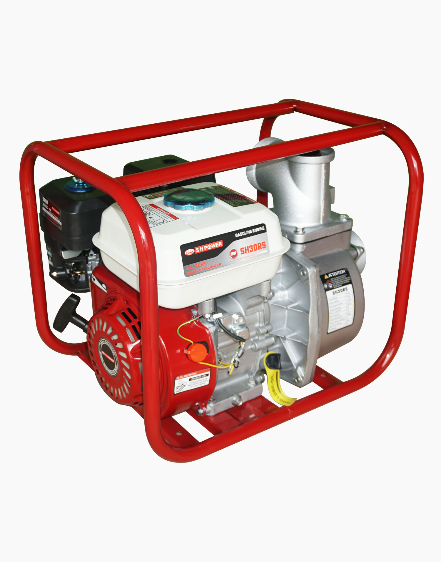 Inch Gasoline Water Pump Engine SHRS