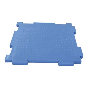 interlocking panel blue