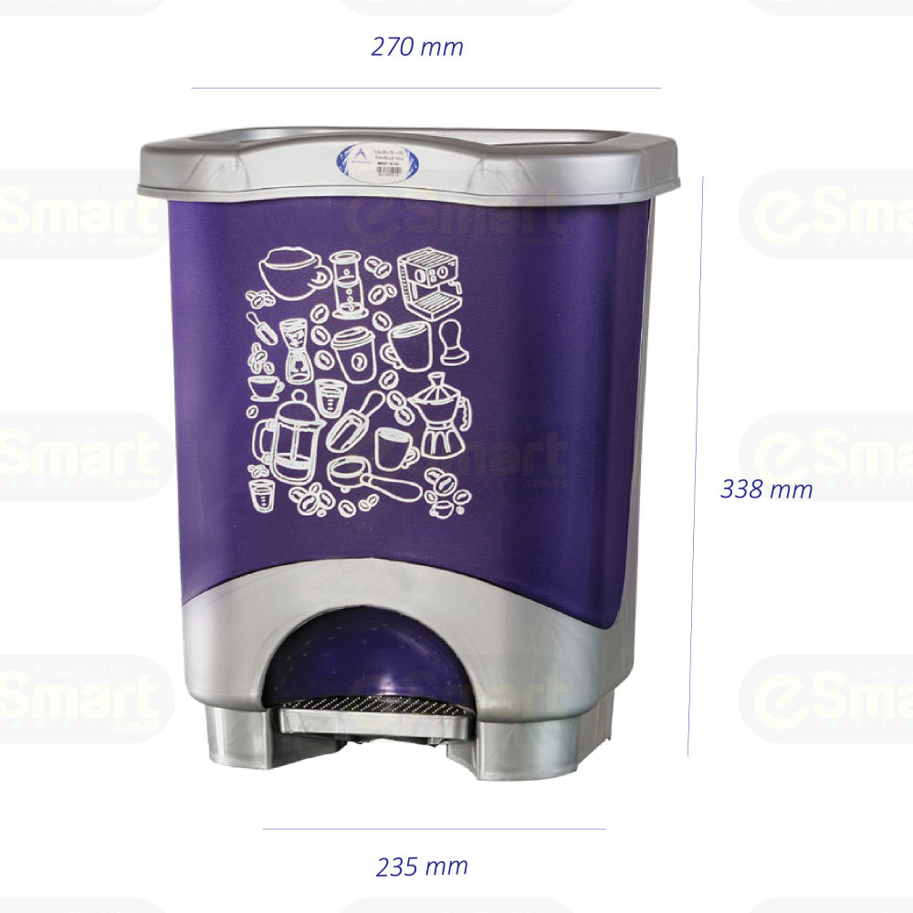 Paddle Waste Bin – 10L
