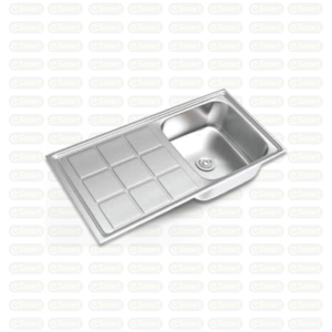 RFL Elite Kitchen Sink 40x20 Inch Stainless Steel