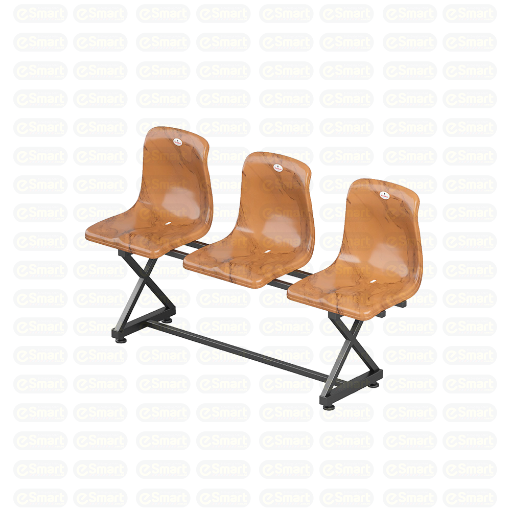 Trio Comfort Waiting Room Bench