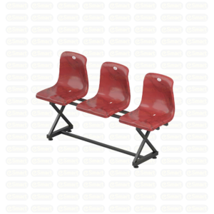 Trio Comfort Waiting Room Bench